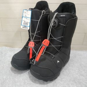 未使用保管品　BURTON　MOTO BOA　ブラック　26.5㎝